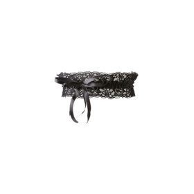 Jarretière dentelle noire 